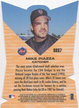 2000 Bowman's Best - Best Selections #BBS7 Mike Piazza  Back