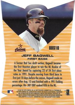 2000 Bowman's Best - Best Selections #BBS10 Jeff Bagwell  Back