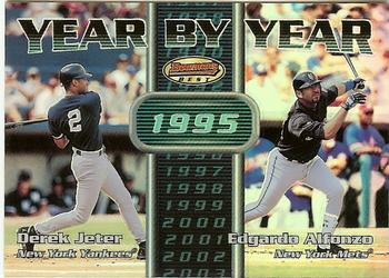 2000 Bowman's Best - Year by Year #YY5 Derek Jeter / Edgardo Alfonzo Front