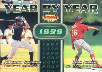 2000 Bowman's Best - Year by Year #YY6 Alfonso Soriano / Rick Ankiel  Front