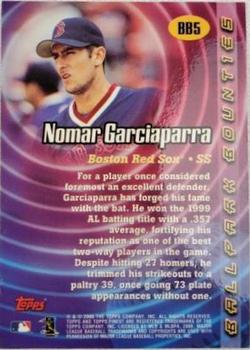 2000 Finest - Ballpark Bounties #BB5 Nomar Garciaparra  Back