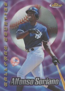2000 Finest - Ballpark Bounties #BB15 Alfonso Soriano  Front