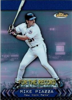 2000 Finest - For the Record #FR9b Mike Piazza Front