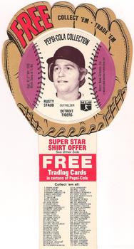 1977 Pepsi-Cola Collection Glove Discs - Full Gloves #29 Rusty Staub Front