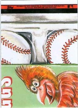 2016 Topps MLB Wacky Packages #11 Brewers Coffee Back