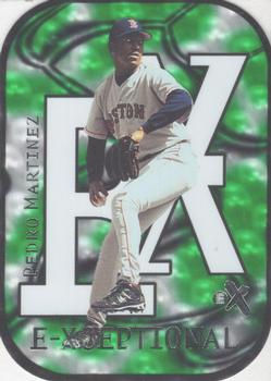 2000 Fleer E-X - E-Xceptional Green #10 XC Pedro Martinez  Front