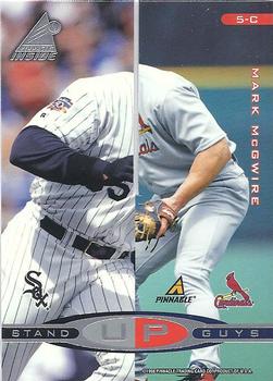 1998 Pinnacle Inside - Stand Up Guys #5-C / 5-D Frank Thomas / Mark McGwire / Jeff Bagwell / Mo Vaughn Front