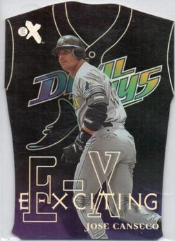 2000 Fleer E-X - E-Xciting #6 XT Jose Canseco  Front
