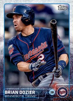 2015 Topps Minnesota Twins #MT2 Brian Dozier Front