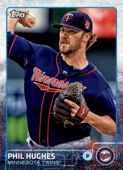 2015 Topps Minnesota Twins #MT5 Phil Hughes Front