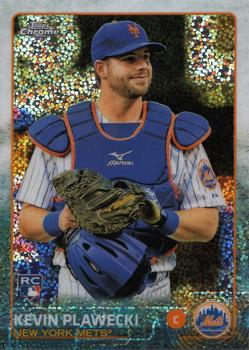 2015 Topps Chrome Update #US23 Kevin Plawecki Front