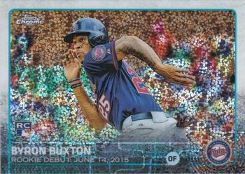 2015 Topps Chrome Update #US136 Byron Buxton Front