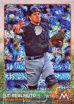 2015 Topps Chrome Update #US398 J.T. Realmuto Front