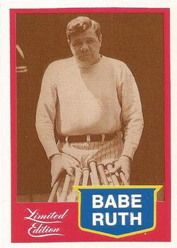 1989 CMC Babe Ruth Limited Edition #4 Babe Ruth Front