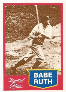1989 CMC Babe Ruth Limited Edition #13 Babe Ruth Front