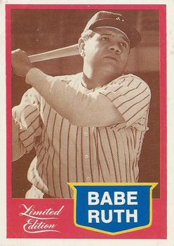 1989 CMC Babe Ruth Limited Edition #16 Babe Ruth Front