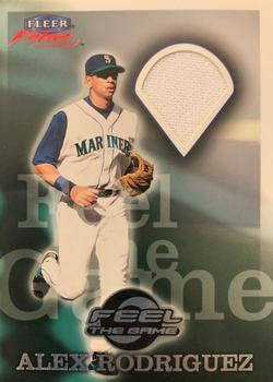 2000 Fleer Focus - Feel the Game #NNO Alex Rodriguez  Front