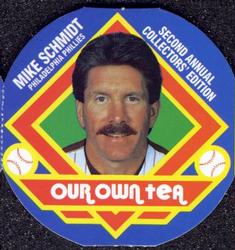 1988 Our Own Tea Discs #16 Mike Schmidt Front