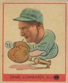 1938 Goudey Heads-Up (R323) #246 Ernie Lombardi Front