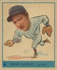 1938 Goudey Heads-Up (R323) #251 Bump Hadley Front