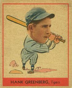 1938 Goudey Heads-Up (R323) #253 Hank Greenberg Front