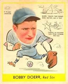 1938 Goudey Heads-Up (R323) #282 Bobby Doerr Front