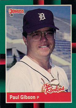 1988 Donruss The Rookies #19 Paul Gibson Front