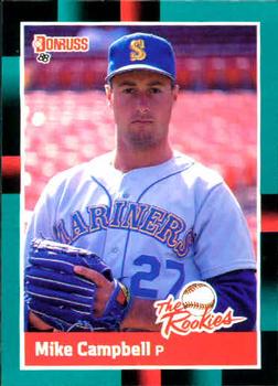 1988 Donruss The Rookies #2 Mike Campbell Front