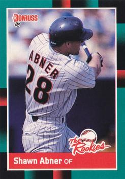 1988 Donruss The Rookies #5 Shawn Abner Front