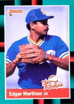 1988 Donruss The Rookies #36 Edgar Martinez Front