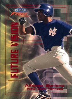 2000 Fleer Focus - Future Vision #13 FV Alfonso Soriano  Front