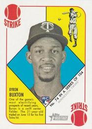 2015 Topps Heritage '51 - Mini Red Back #74 Byron Buxton Front