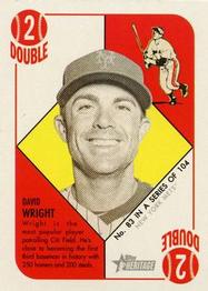 2015 Topps Heritage '51 - Mini Red Back #83 David Wright Front