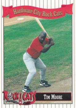 1995 Multi-Ad Hardware City Rock Cats #15 Tim Moore Front
