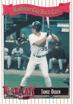 1995 Multi-Ad Hardware City Rock Cats #18 Jamie Ogden Front