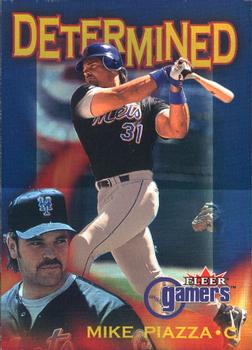 2000 Fleer Gamers - Determined #4D Mike Piazza  Front