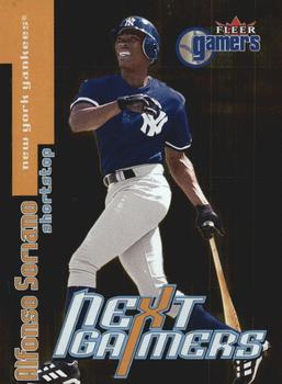 2000 Fleer Gamers - Extra #104 Alfonso Soriano Front