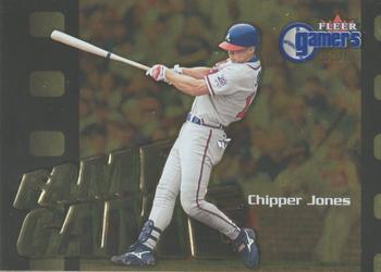 2000 Fleer Gamers - Extra #118 Chipper Jones Front