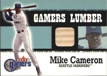 2000 Fleer Gamers - Gamers Lumber #NNO Mike Cameron  Front
