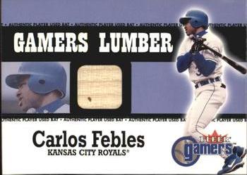 2000 Fleer Gamers - Gamers Lumber #NNO Carlos Febles  Front