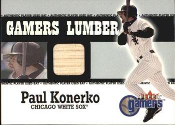 2000 Fleer Gamers - Gamers Lumber #NNO Paul Konerko  Front