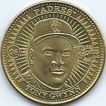 1998 Pinnacle Mint Collection - Coins Brass #08 Tony Gwynn Front