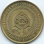 1998 Pinnacle Mint Collection - Coins Brass #09 Derek Jeter Back