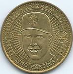 1998 Pinnacle Mint Collection - Coins Brass #13 Tino Martinez Front