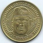 1998 Pinnacle Mint Collection - Coins Brass #18 Cal Ripken Jr. Front