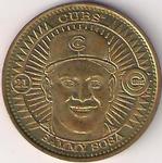 1998 Pinnacle Mint Collection - Coins Brass #21 Sammy Sosa Front