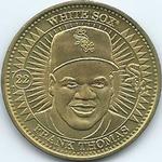 1998 Pinnacle Mint Collection - Coins Brass #22 Frank Thomas Front