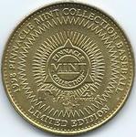 1998 Pinnacle Mint Collection - Coins Brass #25 Jose Cruz Jr. Back