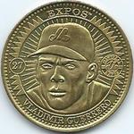 1998 Pinnacle Mint Collection - Coins Brass #27 Vladimir Guerrero Front