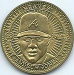 1998 Pinnacle Mint Collection - Coins Brass #29 Andruw Jones Front